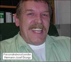 Hermann-Josef Brungs arbeitet schon über 30 Jahre als Bediensteter im ...