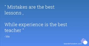 「experience is best teacher」的圖片搜尋結果