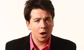 Michael McIntyre: the new king of observational comedy? Age: 33. Appearance: Gives the impression of an overexcited guinea pig wearing a suit. - Michael-McIntyre-001