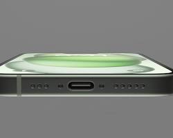 Image of iPhone 15 Pro Max USBC port