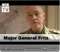 ... is Major General Fritznow under the command of Bundeswehr Major General Markus Kneip with U.S. Army Brigadier General Sean P. Mulholland as his deputy. - Hubertus_Major_General_Fritz_Bundeswehr_Afghanistan