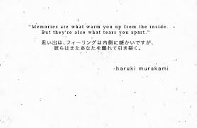 Haruki Murakami quotes | We Heart It | memories and quote via Relatably.com