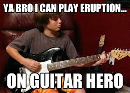 Just started playing guitar kid memes | quickmeme via Relatably.com