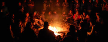 Image result for high school campfire