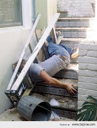 Funny Fail: People Falling Down Stairs (12 Images) | Bajiroo.com via Relatably.com