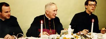 Image result for Photo of Fr. Anthony Cekada with Archbishop Lefebvre