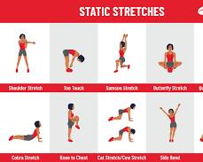 Image of Stretching exercise