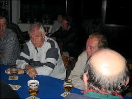 Von links: Horst Jeschor, <b>Heinrich Wiegand</b>, Gerhard Behrens und <b>Wolfgang</b> <b>...</b> - 2002-10-27_2002-03_fussball_veranstaltungen_feierabendbilder_06