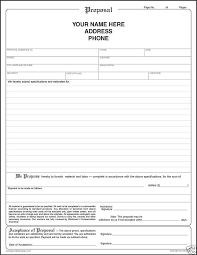 Printable Blank Bid Proposal Forms | ... Forms Sample Written ... via Relatably.com