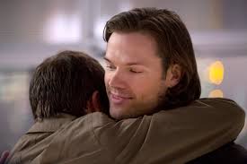 Sam looks a little awkward too, but at least he&#39;s smiling through his angel hug. Supernatural - King of the Damned - supernatural-king-of-the-damned-3