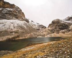 Bolkar Dağları'nda lapya resmi