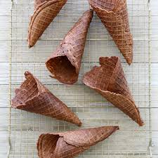 Homemade Chocolate Waffle Cones - Our Best Bites