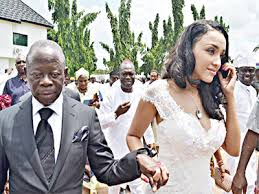 Image result for Governor, Adams Oshiomhole wedding