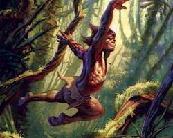Image of Tarzan in the jungle