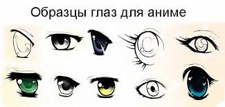 Картинки по запросу Рисуем Глаза в стиле Аниме