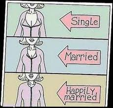 Single, Married, Happily Married | Funny Pics | Pinterest ... via Relatably.com