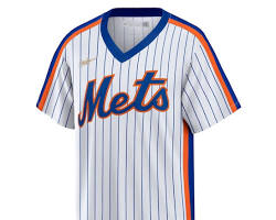 Image of New York Mets throwback jersey