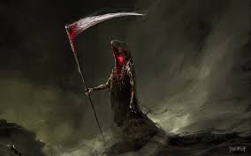 Image result for photo of the death god and the scythe
