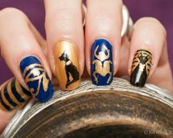 Ancient Egyptian nail art