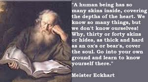 Lenten blessings from the Master of Mysticism: Meister Eckhart ... via Relatably.com
