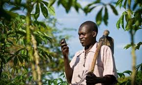 Image result for farmers with smartphones