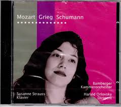 Susanne Strauss: Mozart, Grieg, Schumann CD