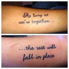 Couple Tattoo Ideas on Pinterest | Couples Matching Tattoos ... via Relatably.com