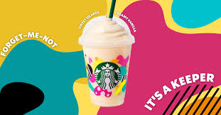 It's a keeper! Starbucks launches NEW Forget-Me-Not Frappuccino ...