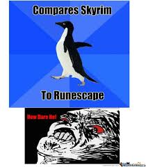 Socially awkward penguin by The Duke - Meme Center via Relatably.com