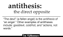 antithesis