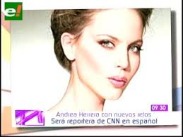 Andrea Herrera reportera de la alfombra roja en CNN - LPCV1301211911