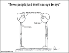 see eye to eye