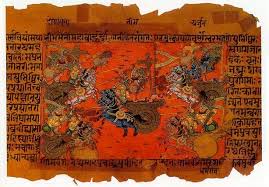 Image result for kuntidevi yudhisthira mahabharata illustration