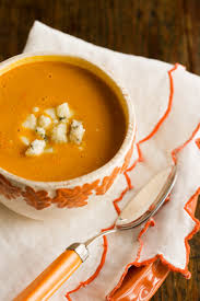 Vegetarian Carrot Soup with Blue Cheese Recipe - Paula Deen