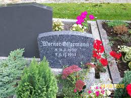 Grab von Werner Offermann (11.06.1959-09.12.1972), Friedhof Jennelt