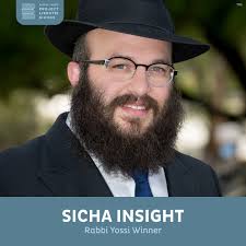 Sicha Insights, Rabbi Yossi Winner