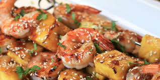 Grilled Teriyaki Shrimp and Pineapple Skewers Recipe | Allrecipes