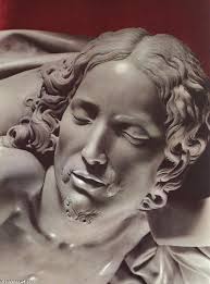 Michelangelo Buonarroti >> Pieta (Ausschnitt) | (skulptur, Gemälde, ...