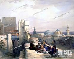 Image of Jerusalem by David Roberts (1840)