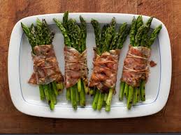 Bacon Wrapped Asparagus Bundles Recipe | Rachael Ray | Food ...