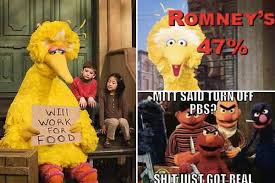 Romney Would Cut PBS Funding? 7 Unemployed Big Bird Memes (PHOTOS ... via Relatably.com