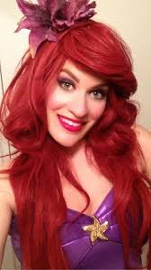 ... Princess Stefanie- professional actress and trained singer poses as the Little Mermaid fairytale character, ... - Stefanie-little-mermaid-birthday-party-princess-show-nj