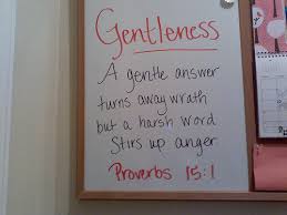 Bible Quotes On Gentleness. QuotesGram via Relatably.com