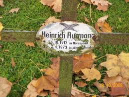 Grab von Heinrich Husmann (24.10.1912-02.04.1973), Friedhof ...