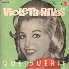 VIOLETA RIVAS - QUE SUERTE + 3 (EP DE 4 CANCIONES) RCA 1964 - EX/EX. EP RCA 1964. EX/EX - 25480128