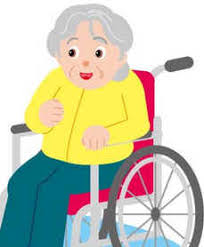 Image result for old lady in wheelchair