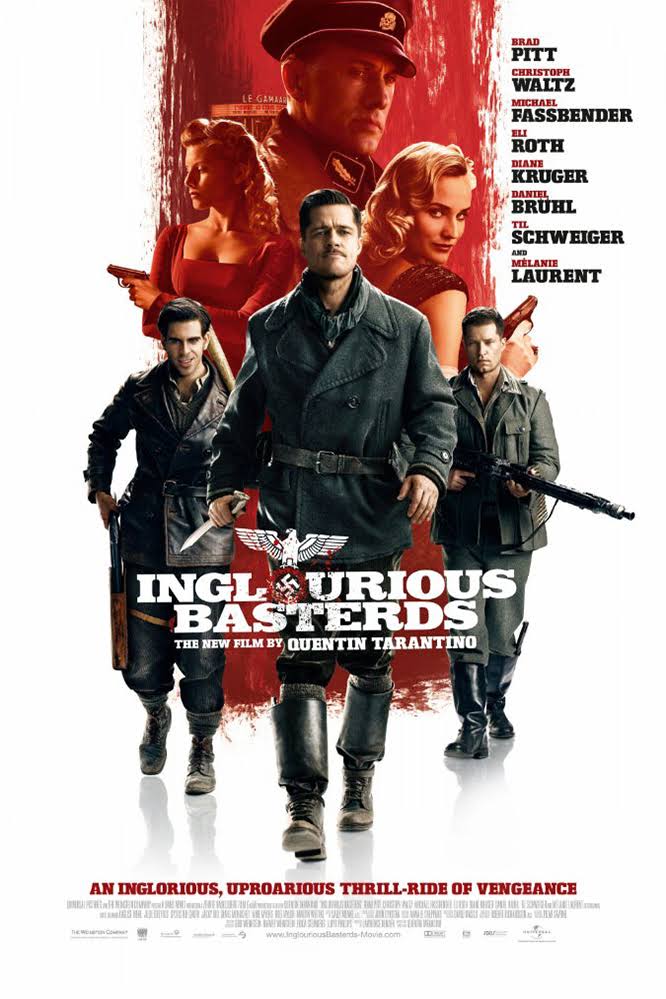 Download Inglourious Basterds (2009) Dual Audio {Hindi-English} 480p | 720p
