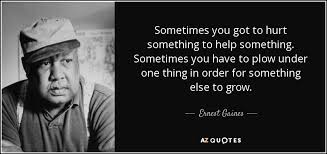 TOP 25 QUOTES BY ERNEST GAINES (of 51) | A-Z Quotes via Relatably.com