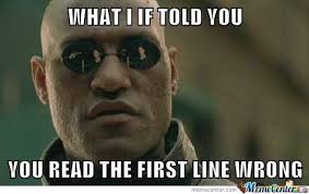 Image result for can you read meme