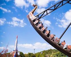 대전 오월드 전경 및 테마파크 풍경, AI로 생성